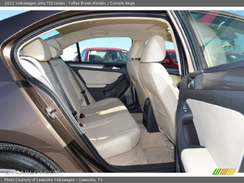 Toffee Brown Metallic / Cornsilk Beige 2013 Volkswagen Jetta TDI Sedan