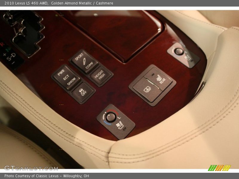 Golden Almond Metallic / Cashmere 2010 Lexus LS 460 AWD