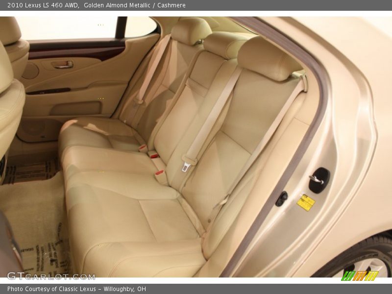 Golden Almond Metallic / Cashmere 2010 Lexus LS 460 AWD