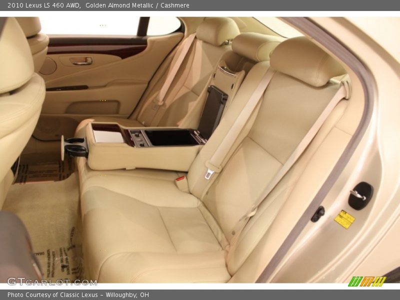 Golden Almond Metallic / Cashmere 2010 Lexus LS 460 AWD