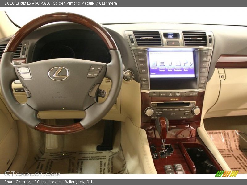 Dashboard of 2010 LS 460 AWD