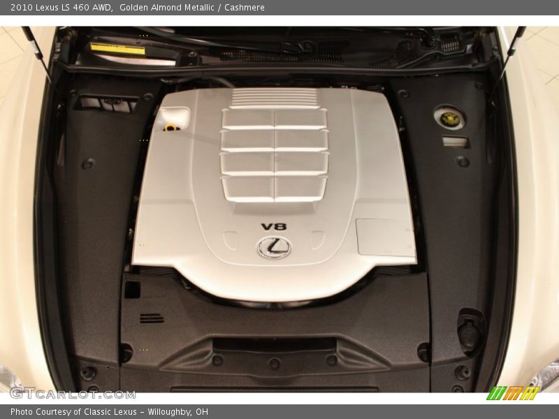  2010 LS 460 AWD Engine - 4.6 Liter DOHC 32-Valve VVT-iE V8