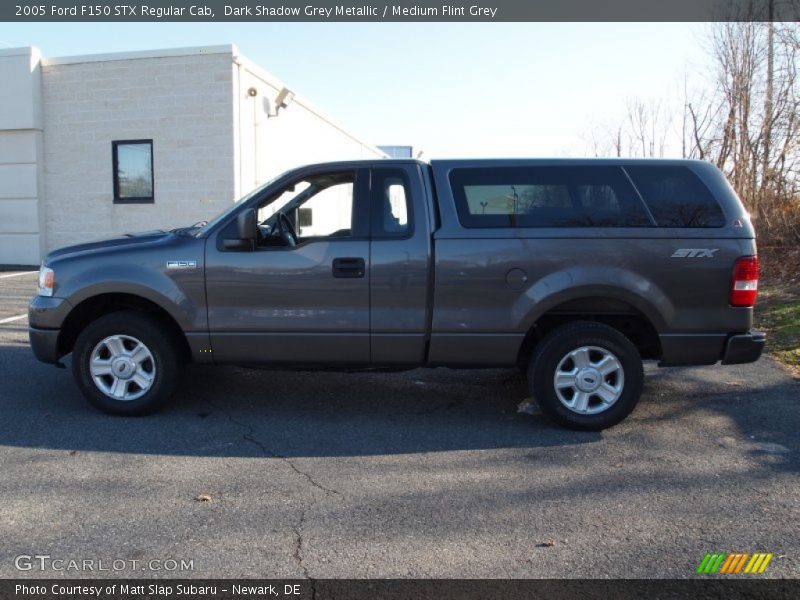 Dark Shadow Grey Metallic / Medium Flint Grey 2005 Ford F150 STX Regular Cab