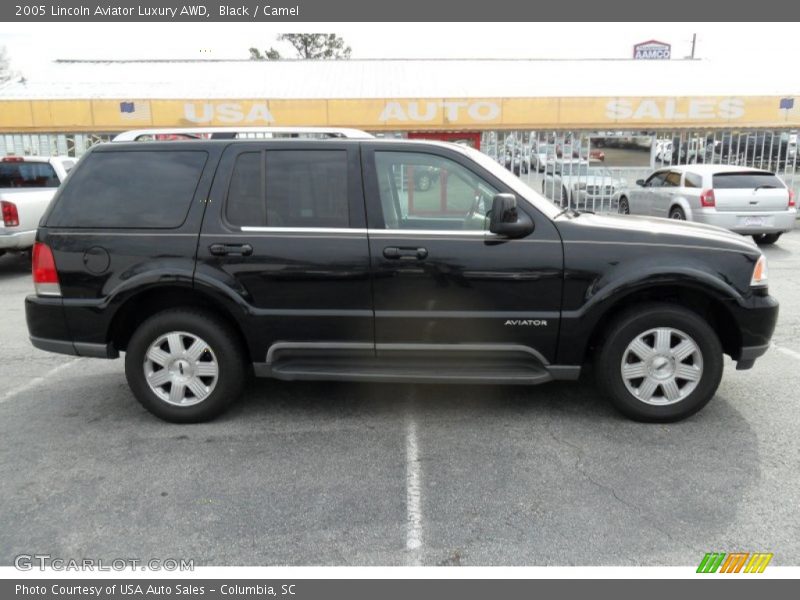 Black / Camel 2005 Lincoln Aviator Luxury AWD