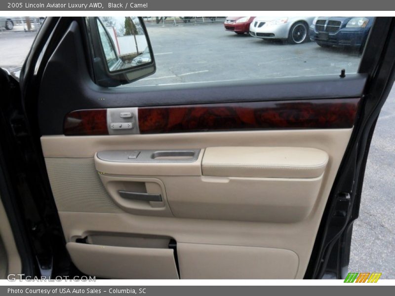 Black / Camel 2005 Lincoln Aviator Luxury AWD