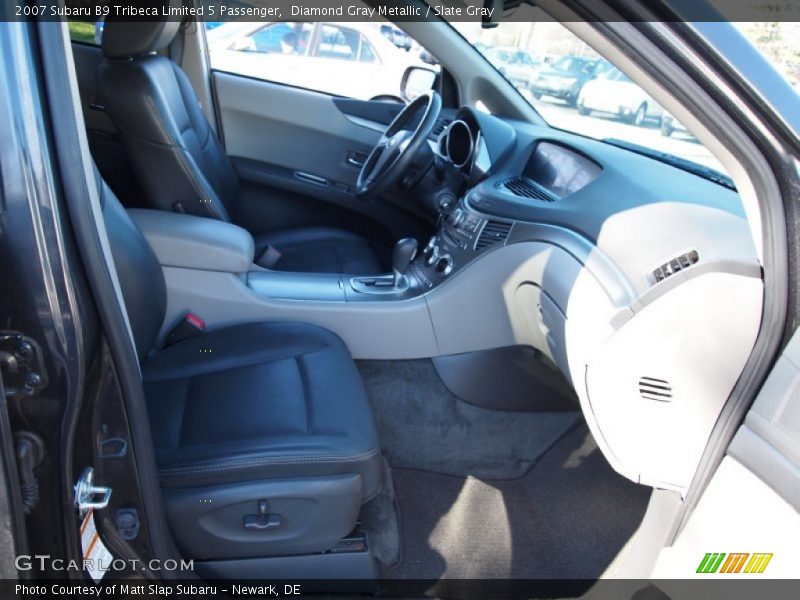 Diamond Gray Metallic / Slate Gray 2007 Subaru B9 Tribeca Limited 5 Passenger