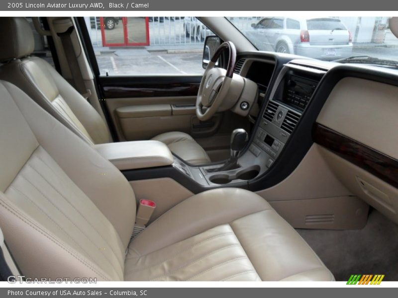 Black / Camel 2005 Lincoln Aviator Luxury AWD