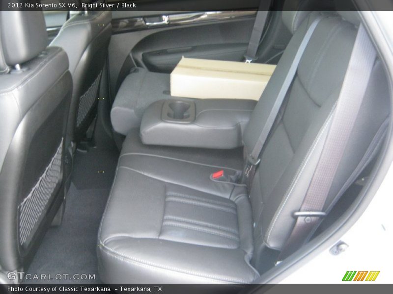 Bright Silver / Black 2012 Kia Sorento SX V6