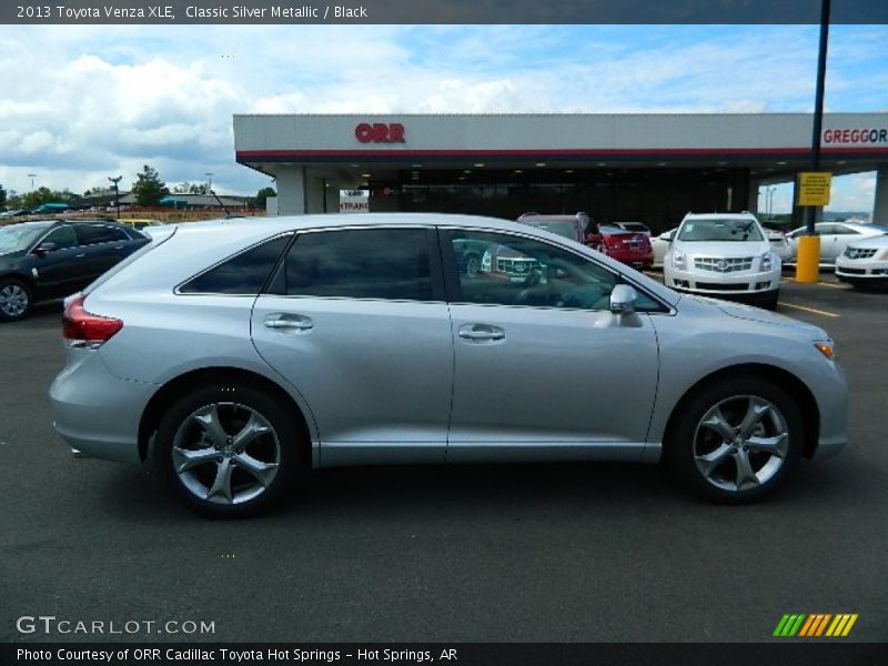 Classic Silver Metallic / Black 2013 Toyota Venza XLE