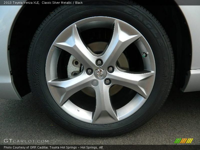 Classic Silver Metallic / Black 2013 Toyota Venza XLE