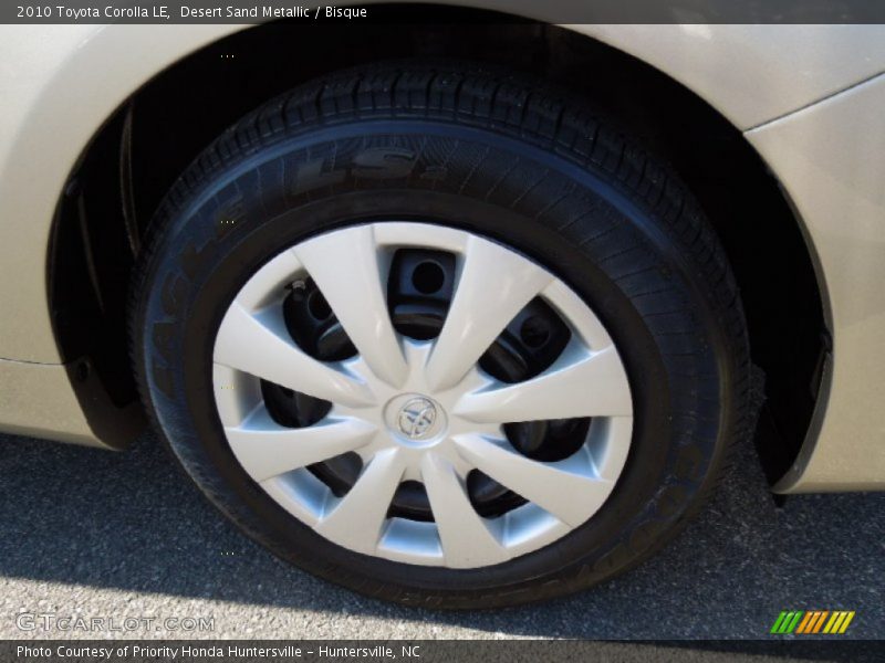 Desert Sand Metallic / Bisque 2010 Toyota Corolla LE