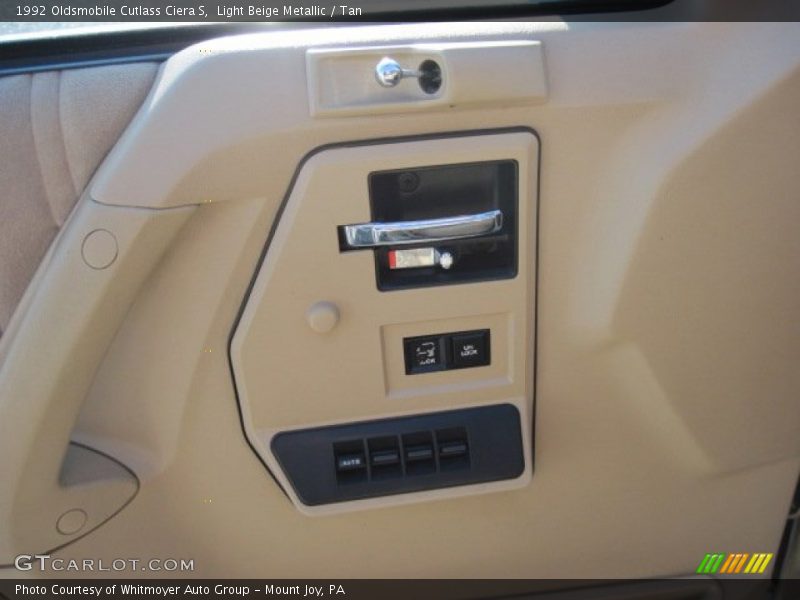 Controls of 1992 Cutlass Ciera S