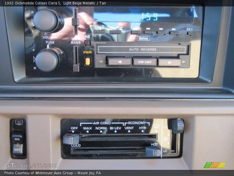 Controls of 1992 Cutlass Ciera S
