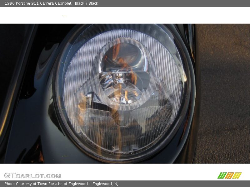 Black / Black 1996 Porsche 911 Carrera Cabriolet