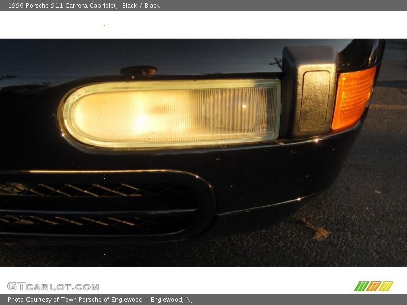 Black / Black 1996 Porsche 911 Carrera Cabriolet