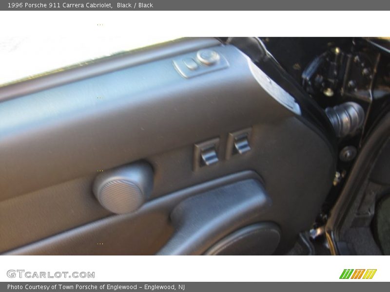 Black / Black 1996 Porsche 911 Carrera Cabriolet