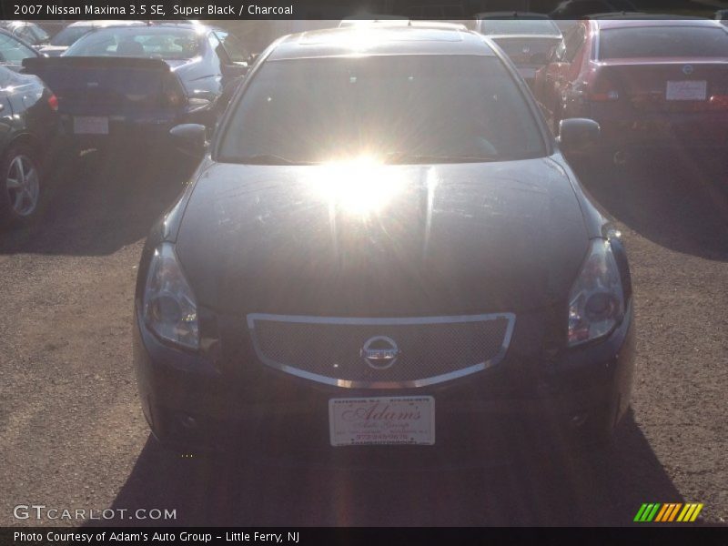 Super Black / Charcoal 2007 Nissan Maxima 3.5 SE