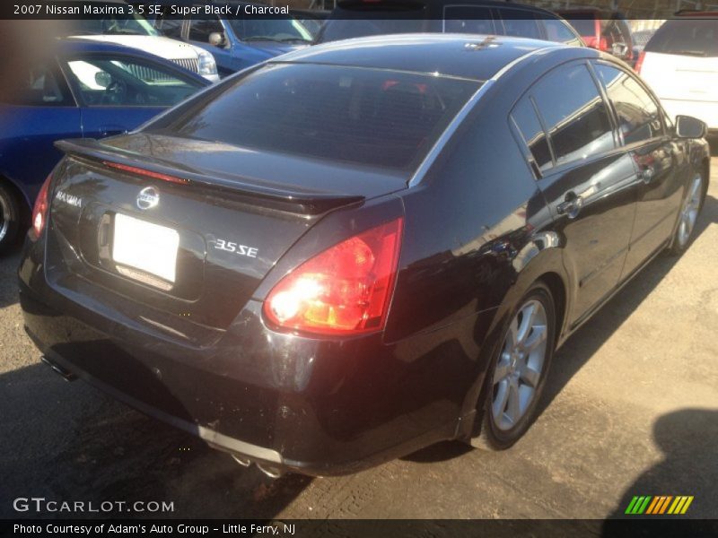 Super Black / Charcoal 2007 Nissan Maxima 3.5 SE