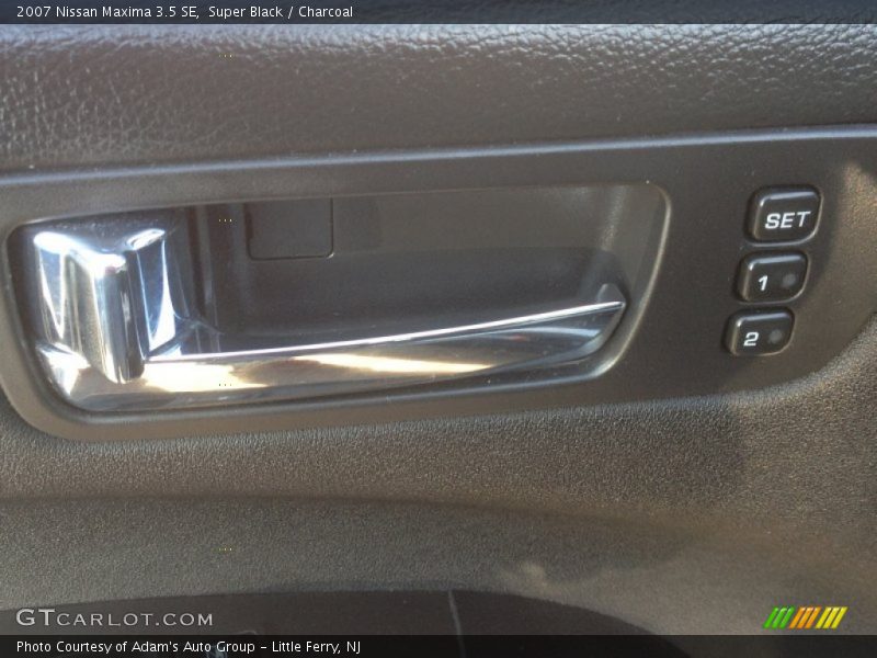 Super Black / Charcoal 2007 Nissan Maxima 3.5 SE