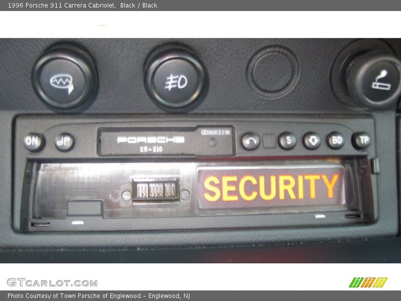 Black / Black 1996 Porsche 911 Carrera Cabriolet