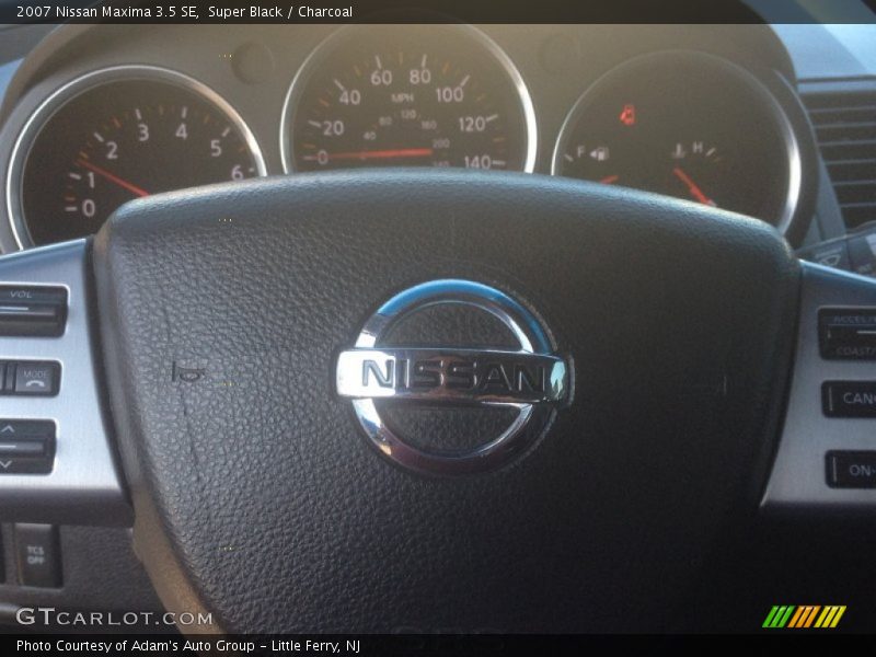 Super Black / Charcoal 2007 Nissan Maxima 3.5 SE