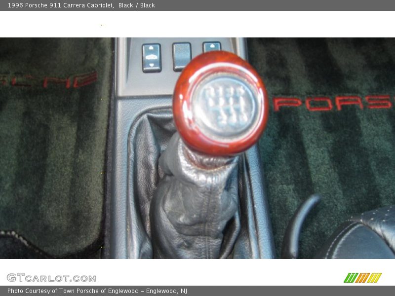 Black / Black 1996 Porsche 911 Carrera Cabriolet