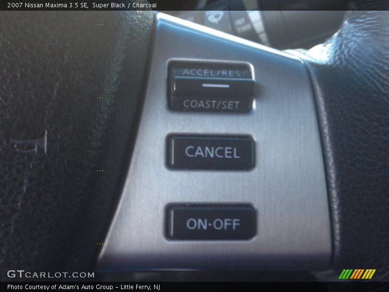 Super Black / Charcoal 2007 Nissan Maxima 3.5 SE