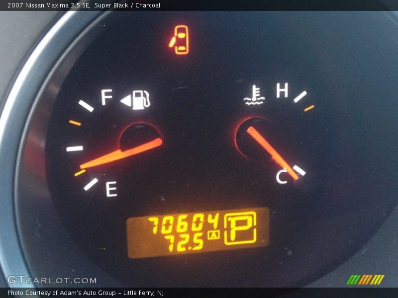 Super Black / Charcoal 2007 Nissan Maxima 3.5 SE