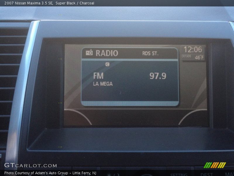 Super Black / Charcoal 2007 Nissan Maxima 3.5 SE