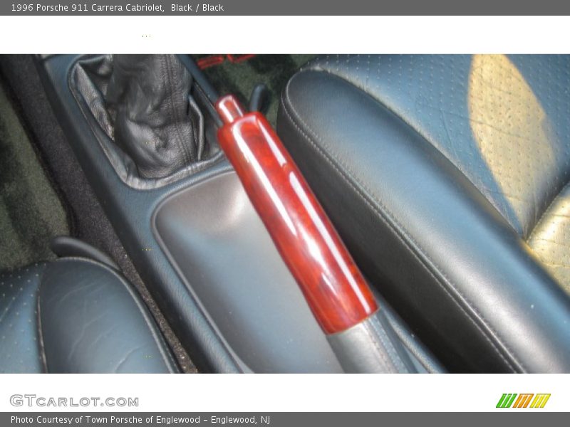 Black / Black 1996 Porsche 911 Carrera Cabriolet