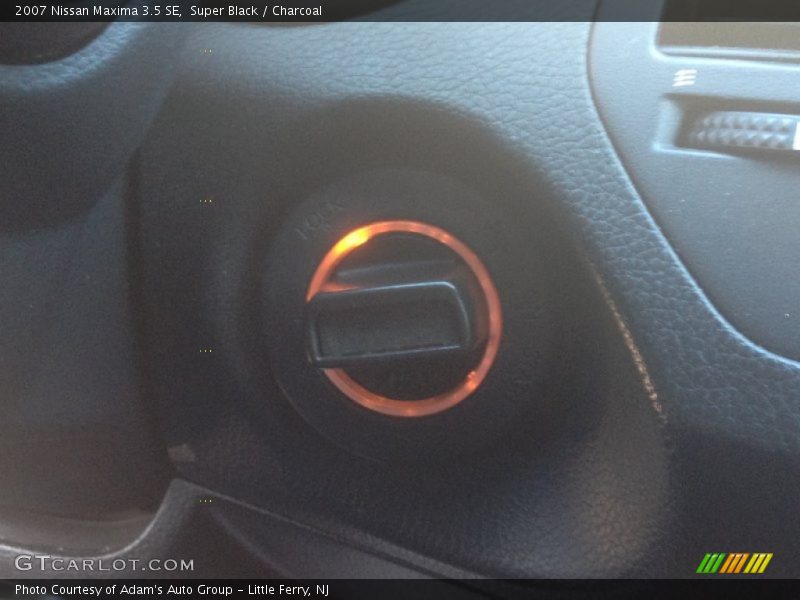 Super Black / Charcoal 2007 Nissan Maxima 3.5 SE