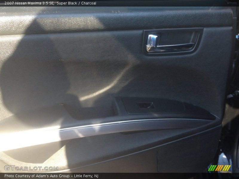 Super Black / Charcoal 2007 Nissan Maxima 3.5 SE