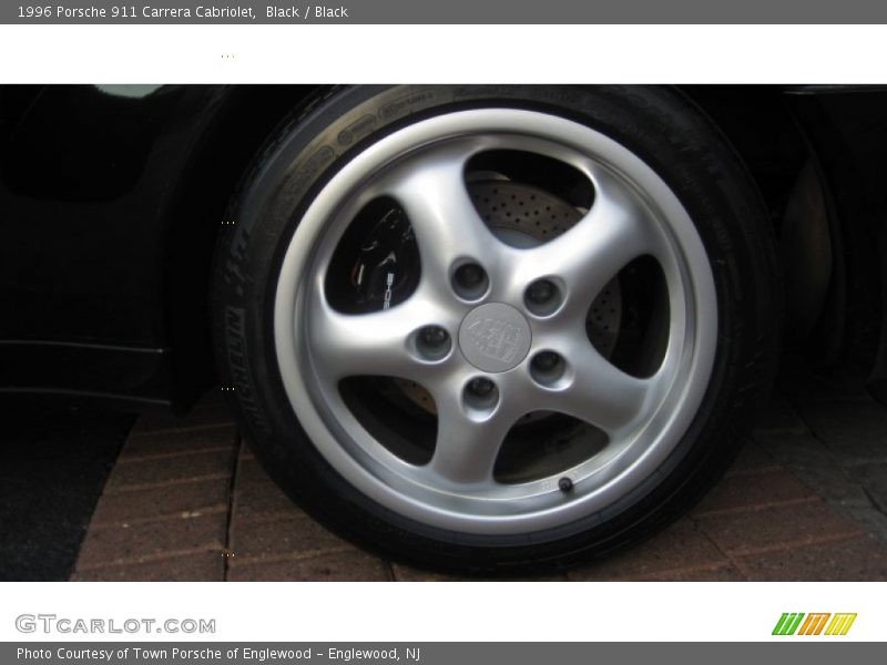 Black / Black 1996 Porsche 911 Carrera Cabriolet