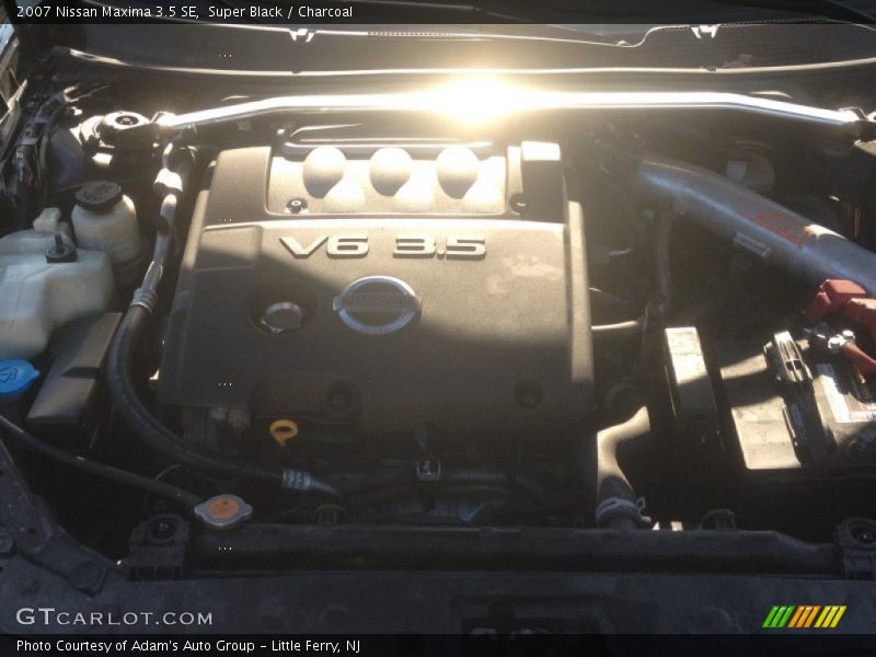 Super Black / Charcoal 2007 Nissan Maxima 3.5 SE