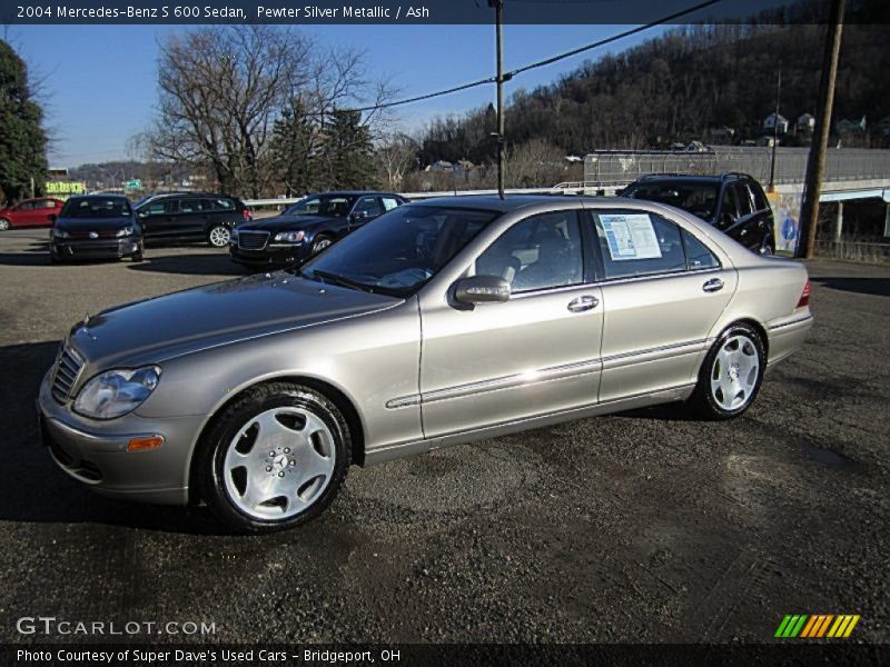  2004 S 600 Sedan Pewter Silver Metallic