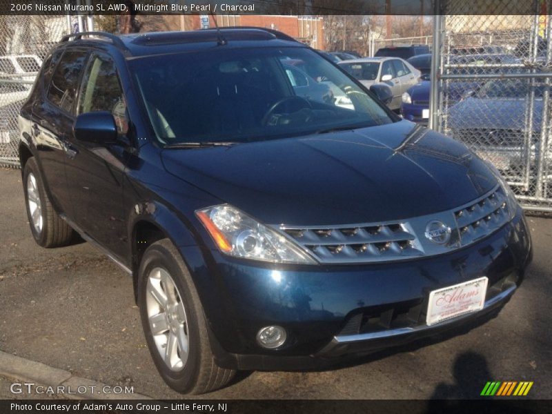 Midnight Blue Pearl / Charcoal 2006 Nissan Murano SL AWD
