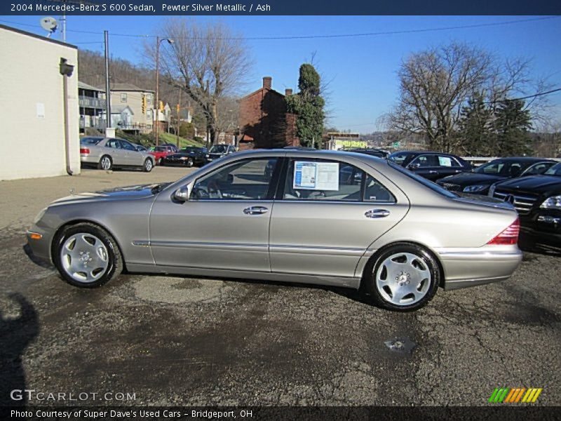  2004 S 600 Sedan Pewter Silver Metallic