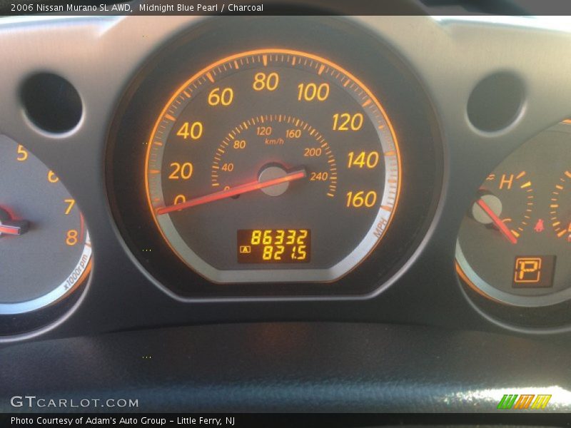 Midnight Blue Pearl / Charcoal 2006 Nissan Murano SL AWD
