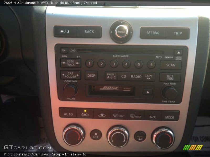 Midnight Blue Pearl / Charcoal 2006 Nissan Murano SL AWD