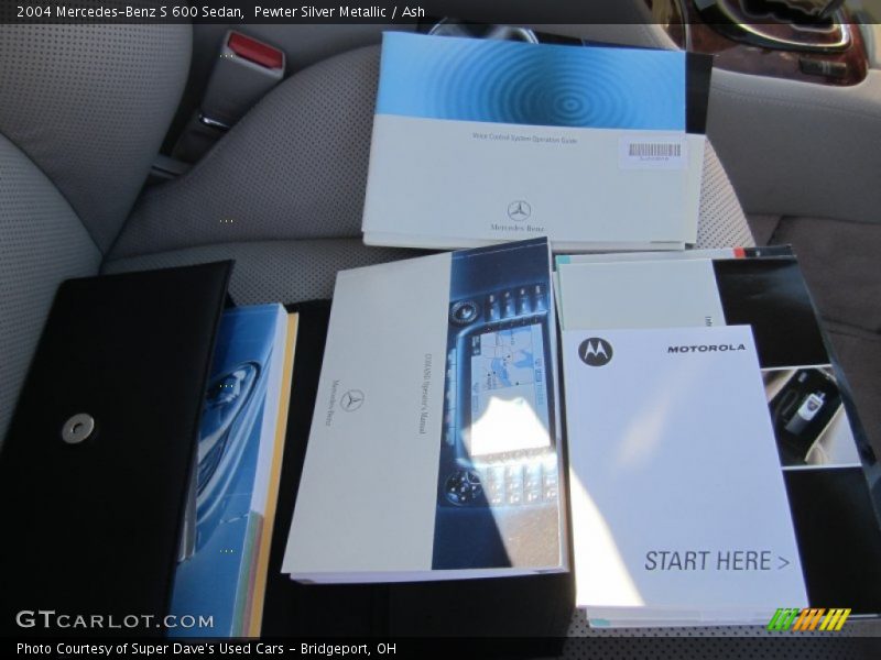Books/Manuals of 2004 S 600 Sedan