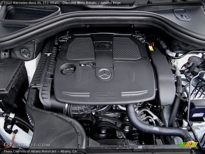 Diamond White Metallic / Almond Beige 2013 Mercedes-Benz ML 350 4Matic