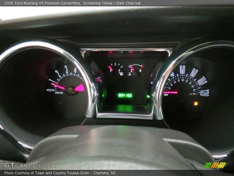  2005 Mustang V6 Premium Convertible V6 Premium Convertible Gauges