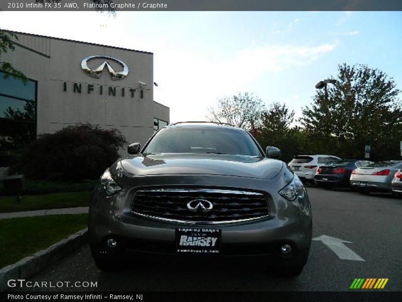 Platinum Graphite / Graphite 2010 Infiniti FX 35 AWD