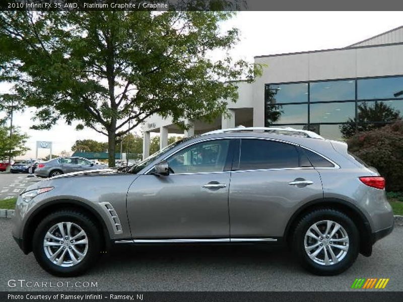 Platinum Graphite / Graphite 2010 Infiniti FX 35 AWD