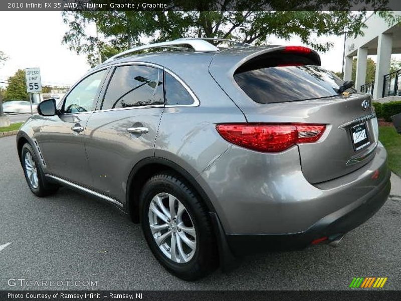 Platinum Graphite / Graphite 2010 Infiniti FX 35 AWD