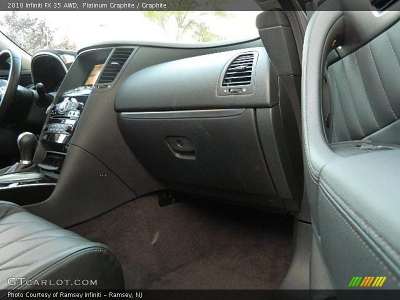 Platinum Graphite / Graphite 2010 Infiniti FX 35 AWD