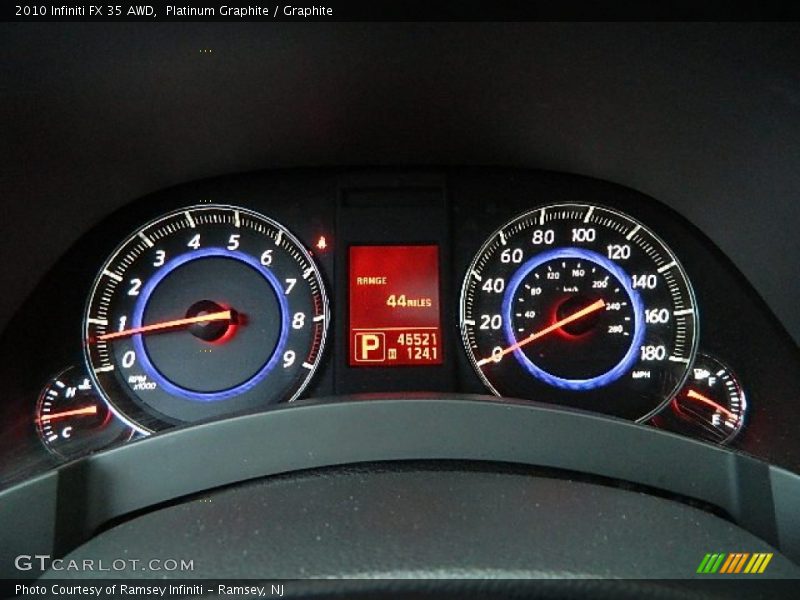 Platinum Graphite / Graphite 2010 Infiniti FX 35 AWD