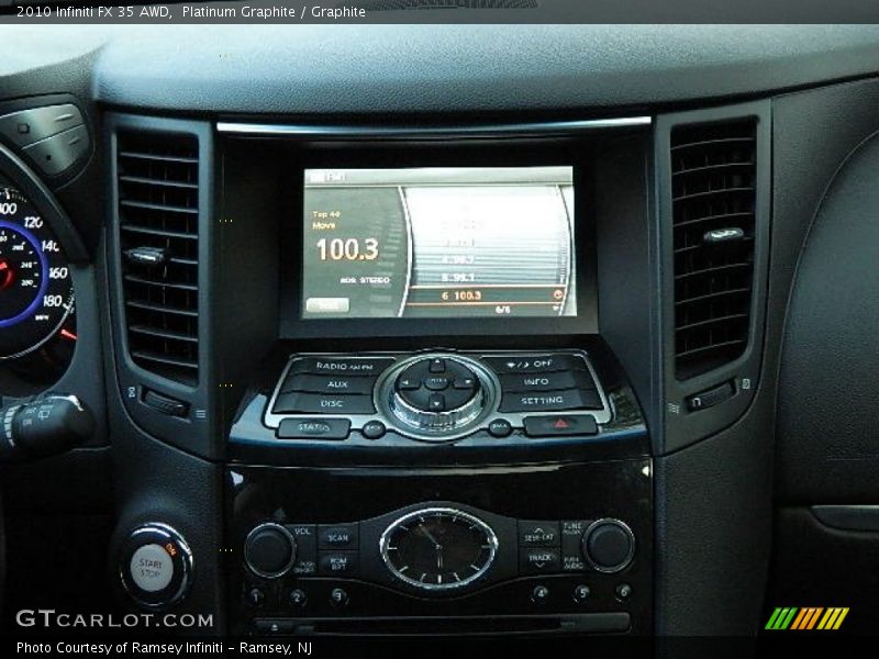 Platinum Graphite / Graphite 2010 Infiniti FX 35 AWD