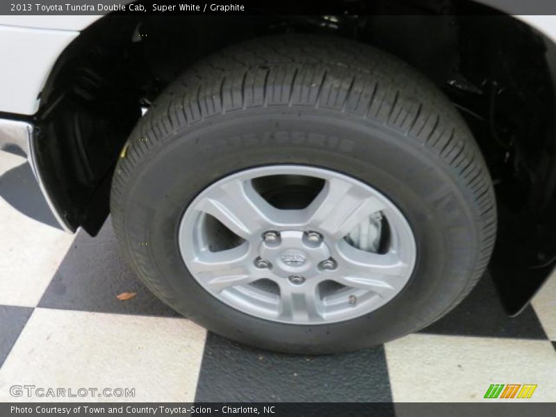 Super White / Graphite 2013 Toyota Tundra Double Cab