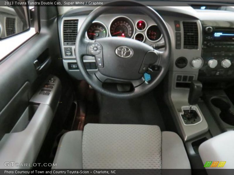 Super White / Graphite 2013 Toyota Tundra Double Cab